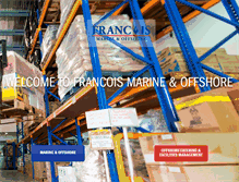 Tablet Screenshot of francoismarine.com